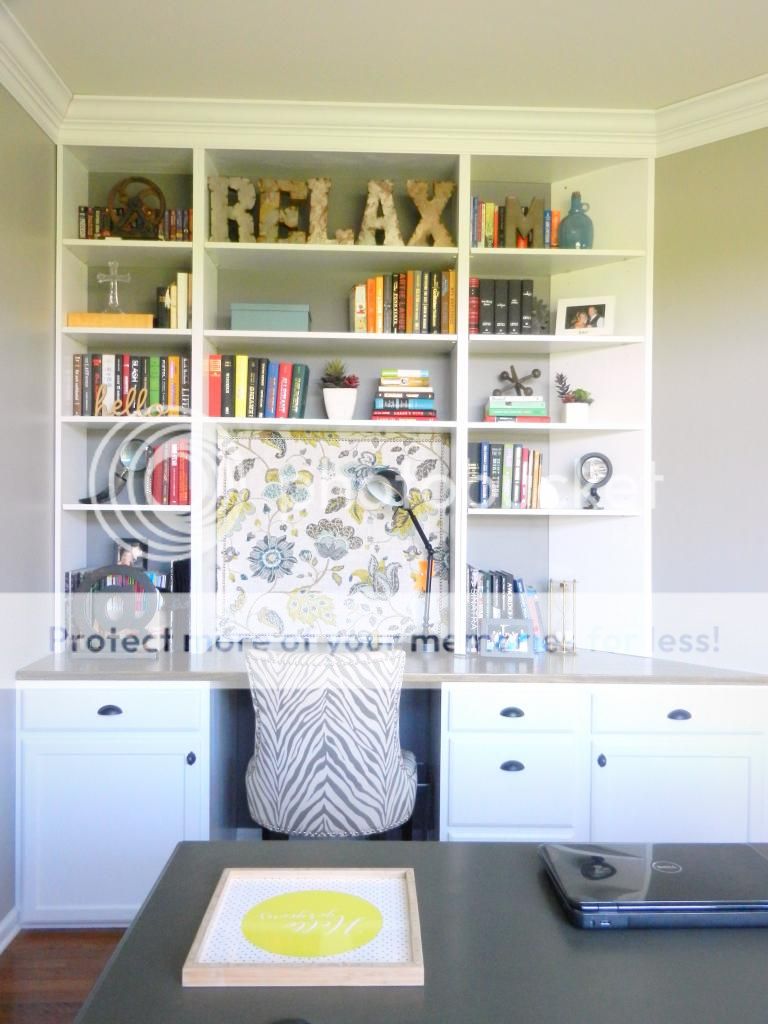 BuiltIn Desk and Bookshelves {Howto and Source List} Moving to the